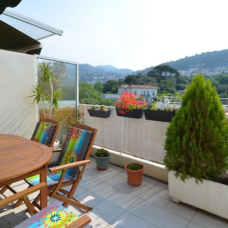 Phoenix - Appartement 4 Personnes Avec Superbe Terrasse, Clim Et Parking Le Port De Nice Ngoại thất bức ảnh