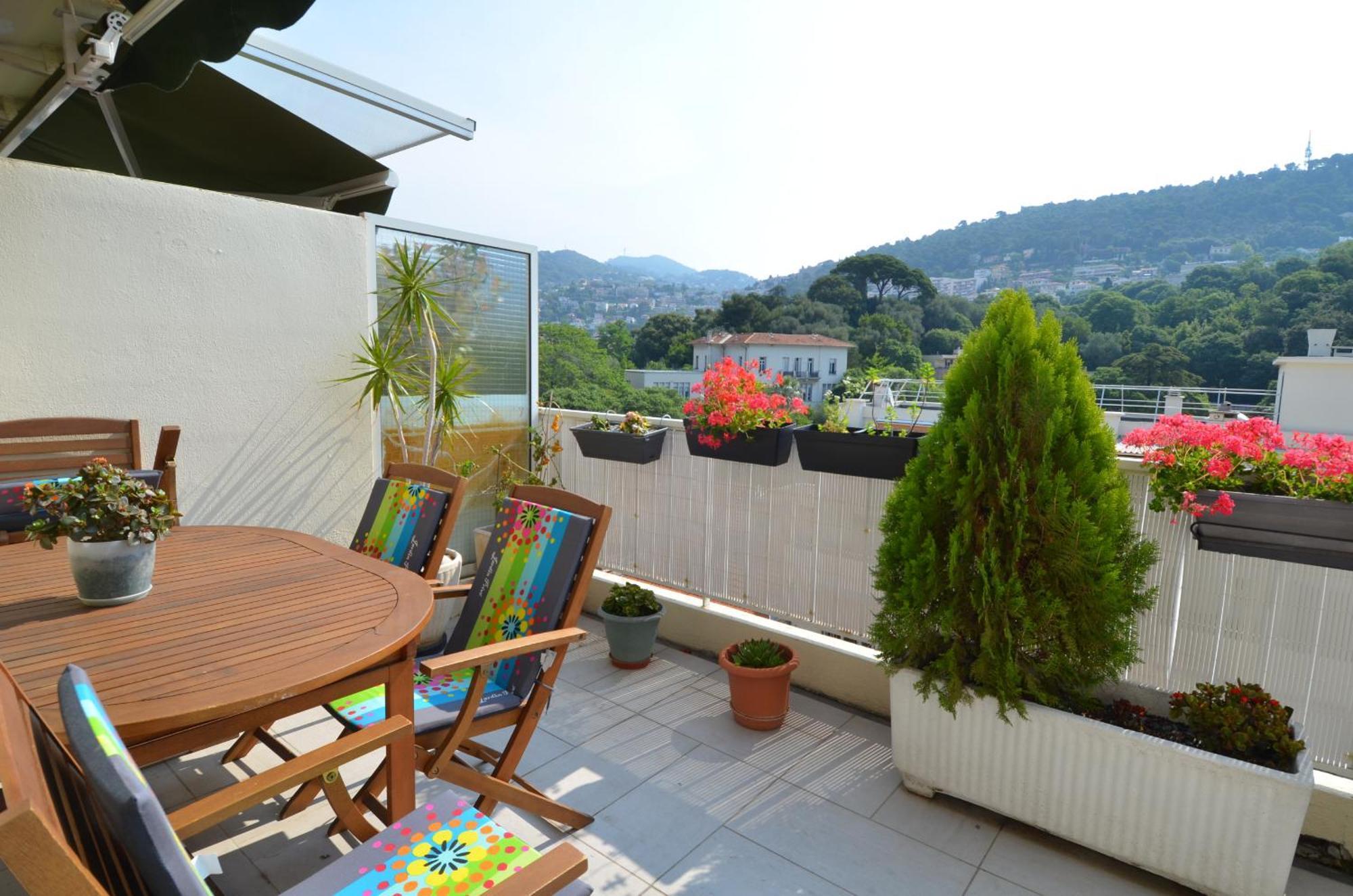 Phoenix - Appartement 4 Personnes Avec Superbe Terrasse, Clim Et Parking Le Port De Nice Ngoại thất bức ảnh