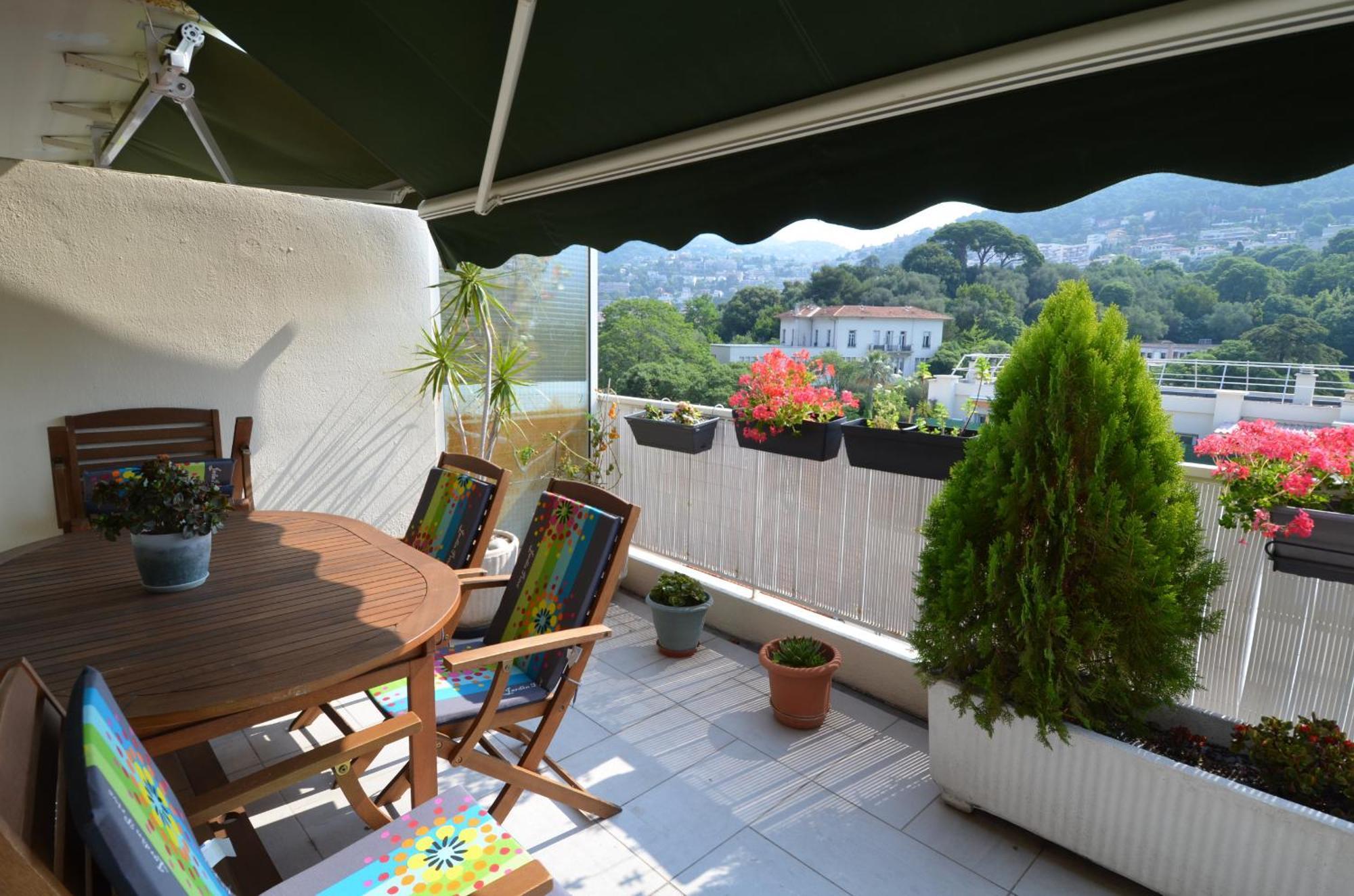 Phoenix - Appartement 4 Personnes Avec Superbe Terrasse, Clim Et Parking Le Port De Nice Ngoại thất bức ảnh